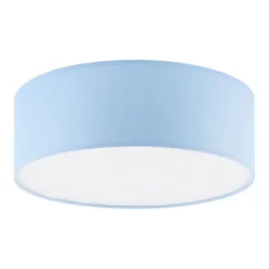 Kinderzimmerlampen|Kinderlampen*TK Lighting Kinderzimmerlampe Decke Blau Ø 38 cm rund flach