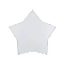 Deckenleuchten|Kinderzimmerlampen*TK Lighting Kinderzimmerlampe Weiß Stern L: 45 cm Stoff Weiß 2x E27 Decke