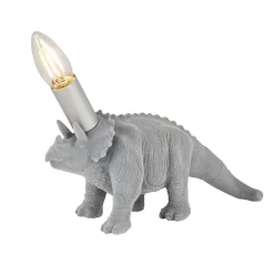 Searchlight Kinderzimmerleuchte Tisch H: 17 cm Grau E14 Dinosaurier<Kinder Kinderzimmerlampen|Kinderlampen