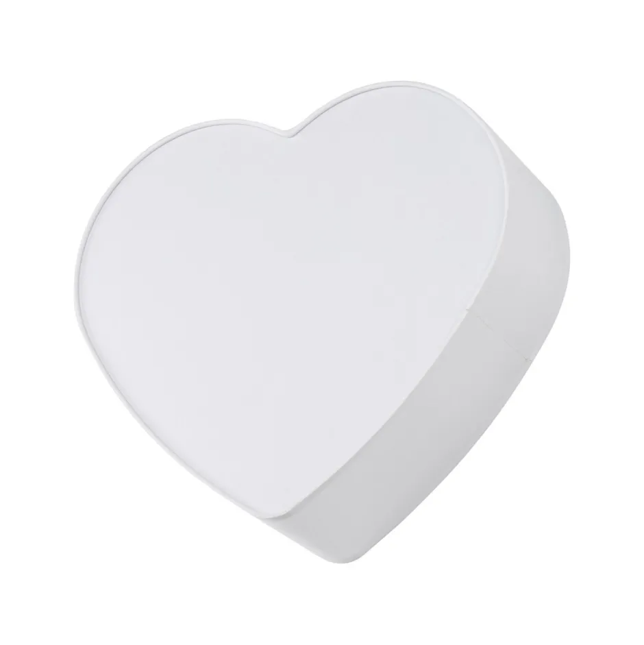 Deckenleuchten|Kinderzimmerlampen*TK Lighting Kinderzimmerleuchte Weiß L: 42 cm Stoff 2x E27 Herz