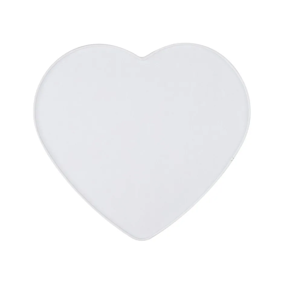 Deckenleuchten|Kinderzimmerlampen*TK Lighting Kinderzimmerleuchte Weiß L: 42 cm Stoff 2x E27 Herz