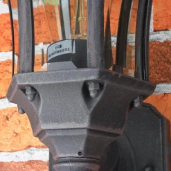 Rustikale Lampen|Rustikale Außenleuchten*Searchlight Klassische Außenwandlampe in antik braun