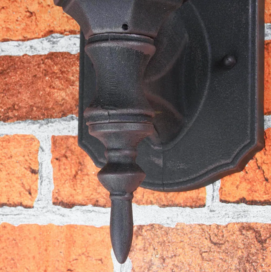 Rustikale Lampen|Rustikale Außenleuchten*Searchlight Klassische Außenwandlampe in antik braun