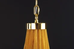 Hängelampen|Bürolampen*Invicta Interior Klassische Hängelampe Metall in Gold Ø70 cm E14 elegant
