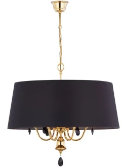 Hängelampen|Esszimmer Lampen*Jupiter Klassische Hängelampe Metall rund Ø74cm elegant