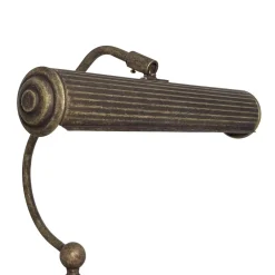 Tischlampen|Bürolampen*Giovanni Battista Klavierleuchte Messing H: 31,5 cm schwenkbar in Bronze antik