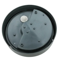 Moderne Lampen|Feuchtraumleuchten*Nowodvorski Kleine Deckenlampe Bad Ø18cm rund Grau IP44 E27