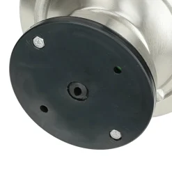 Metall Lampen|Messinglampen*Lido Kleine Deckenleuchte außen E27 Messing Riffelglas Maritim