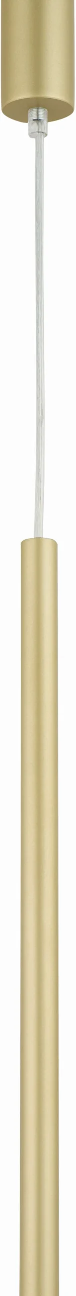 Hängelampen|Moderne Lampen*Sigma Kleine Pendelleuchte Gold Zylinder Metall B:5 cm G9