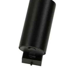 Moderne Lampen|Küchenlampen*Easylight Kleine Spot Lampe mit Schalter Kabel Schwarz GU10