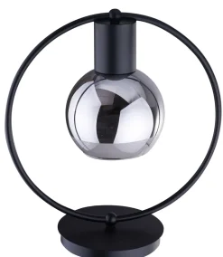 Sigma Kleine Tischleuchte Metall Glas 36 cm E27 Modern< Tischlampen|Kugellampen