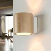 Sollux Kleine Wandlampe Holz Up Down G9 wohnlich VALERYA Flur< Wohnzimmerlampen|Holzlampen