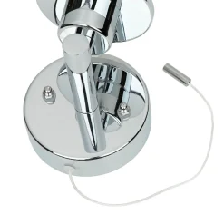 Wandleuchten|Flurlampen*Nowodvorski Kleine Wandlampe mit Schalter Glasschirm IP44 H:17cm