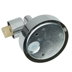 Wandleuchten|Flurlampen*Nowodvorski Kleine Wandlampe mit Schalter Glasschirm IP44 H:17cm