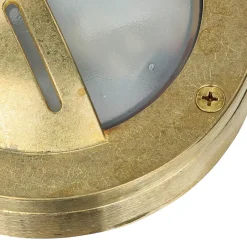 Lido Kleine Wandleuchte AGIA Messing Maritim IP64 Haus< Außenwandleuchten|Rustikale Lampen