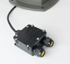 Metall Lampen|Wegeleuchten*SU-MA Kleine Wegeleuchte Dunkelgrau Aluminium E27 IP65 100 cm