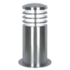 Metall Lampen|Moderne Lampen*Elstead Kleine Wegeleuchte Edelstahl rostfrei IP44 H:24cm