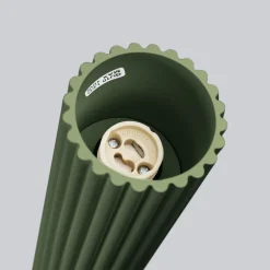 Flurlampen|Wohnzimmerlampen*Sollux Kleiner Aufbauspot GU10 Ø 6,5 cm H: 10 cm Aufputz Grün Modern