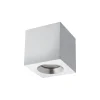 Spots|Badezimmer Lampe*Nowodvorski Kleiner Deckenspot Aluminium Glas IP44 B:8,5 cm Chrom