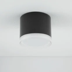 Nowodvorski Kleiner Deckenspot Schwarz GX53 Ø 8,5 cm Aluminium Modern< Spots|Flurlampen