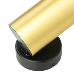 Nowodvorski Kleiner Deckenstrahler Messing H:13cm GU10 elegant< Spots|Wandleuchten