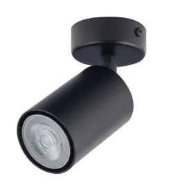 Wohnzimmerlampen|Küchenlampen*Sigma Kleiner Deckenstrahler Metall Schwarz B:6 cm flexibel