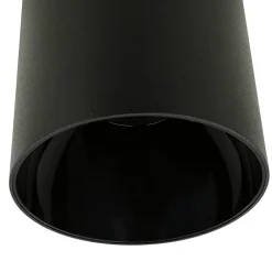 Nowodvorski Kleiner Deckenstrahler Schwarz GU10 Ø12,7cm rund< Moderne Lampen|Küchenlampen