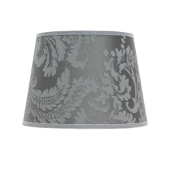 Duolla Kleiner Lampenschirm Tischleuchte Stoff Silber< Lampenschirme