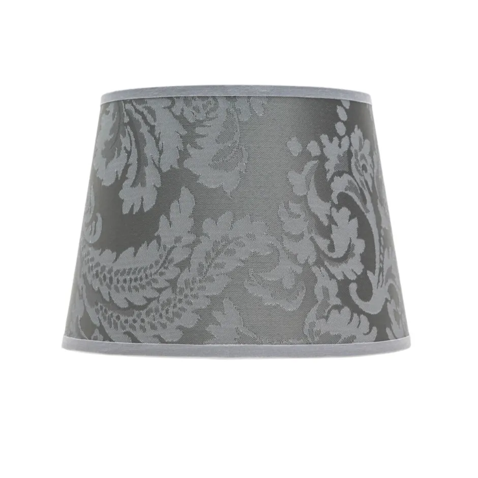 Duolla Kleiner Lampenschirm Tischleuchte Stoff Silber< Lampenschirme
