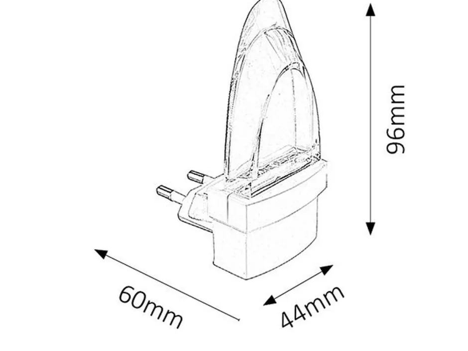Kinderzimmerlampen|Kinderlampen*Rabalux Kleines LED Nachtlicht Kinder Zimmer für Steckdose