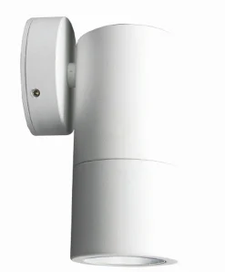 Außenwandleuchten|Moderne Außenleuchten*Lido Kompakte Außenlampe Weiß IP54 Aluminium E27 vielseitig