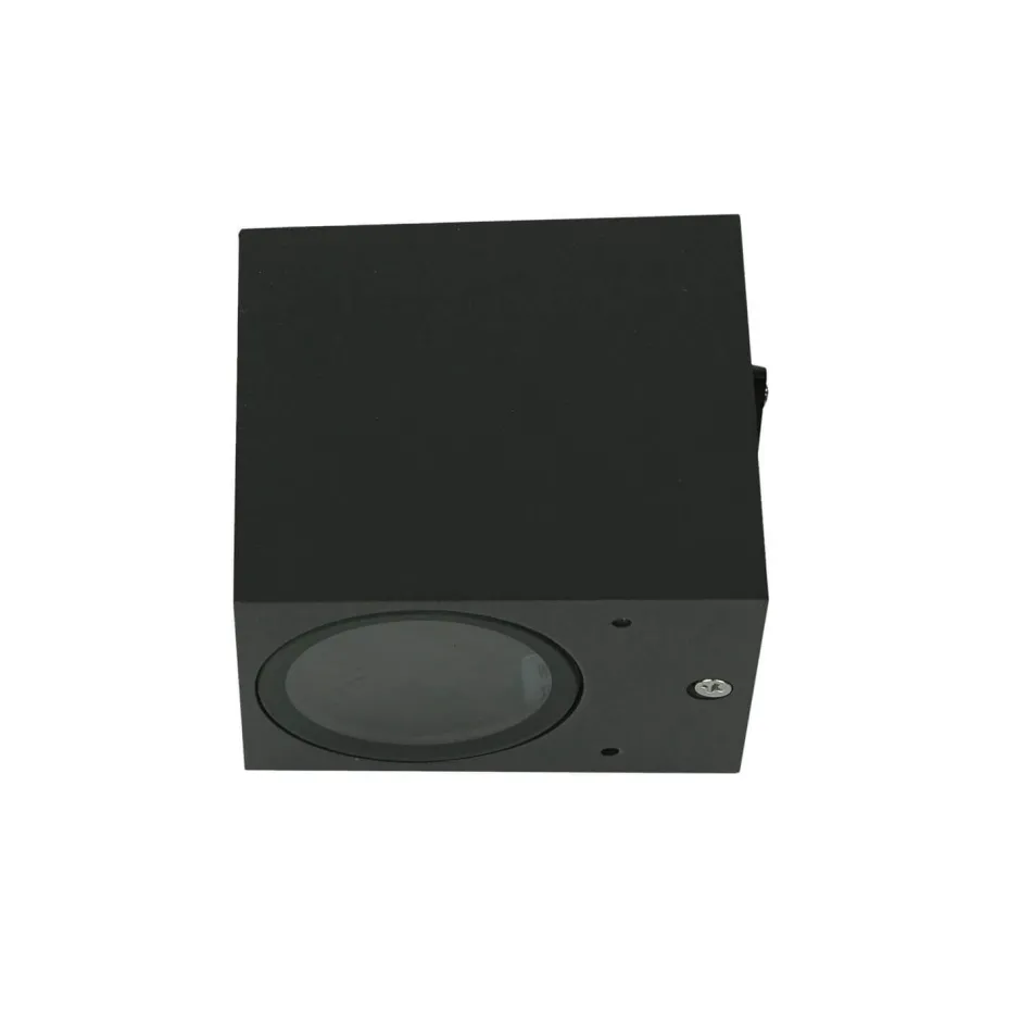 Moderne Lampen|Feuchtraumleuchten*Easylight Kompakte Wandlampe für außen Anthrazit GU10 AALBORG