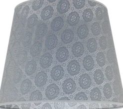 Duolla Konischer Lampenschirm Grau Hängelampe E27 Textil< Lampenschirme