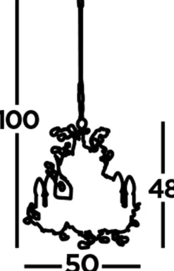 Glaslampen|Shabby Chic Lampen*Searchlight Kristall Kronleuchter Floral in Shabby Creme Gold Ø 50 cm