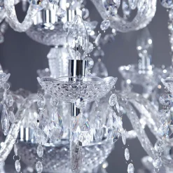 Invicta Interior Kristall Lampe Designerleuchte Klassisch E14 Acryl< Designerlampen|Kristalllampen