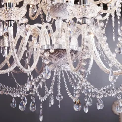 Invicta Interior Kristall Lampe Designerleuchte Klassisch E14 Acryl< Designerlampen|Kristalllampen