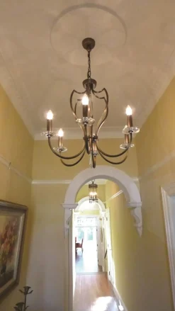 Designerlampen|Messinglampen*Elstead Kronleuchter CANDELA 12 Echt-Messing Bronze Lampe