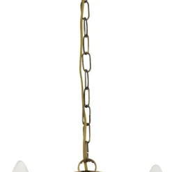 Searchlight Kronleuchter in Messing Antik E14 Metall 12-flammig Ø 88 cm< Wohnzimmerlampen|Rustikale Lampen