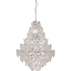 By Rydéns Kronleuchter Kristall Metall B: 58 cm H: max. 120 cm 11x E14< Hängelampen|Wohnzimmerlampen