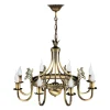 Jupiter Kronleuchter Messing antik 8xE14 BELRAD Wohnzimmer< Hängelampen|Esszimmer Lampen