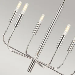 Elstead Kronleuchter Metall E14 61 cm breit höhenverstellbar< Wohnzimmerlampen|Esszimmer Lampen