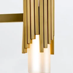 Wohnzimmerlampen|Esszimmer Lampen*Elstead Kronleuchter Metall Glas 83,8 cm breit Modern verstellbar