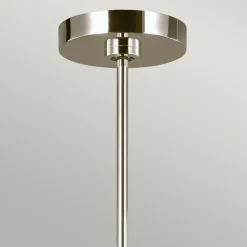 Elstead Kronleuchter Metall Jugendstil in Nickel Ø76cm 9-armig< Wohnzimmerlampen|Jugendstil Lampen