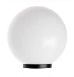 Kugellampen|Wegeleuchten*SU-MA Kugel Gartenleuchte Weiß Ø40cm rund KULKA