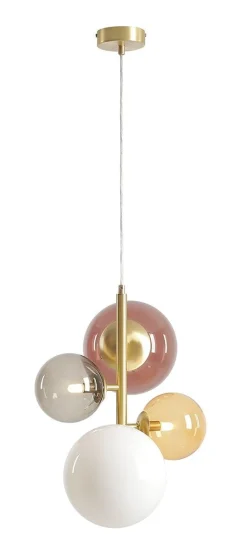Hängelampen|Bürolampen*ALDEX Kugel Hängelampe Messing Weiß Schwarz Bernstein G9