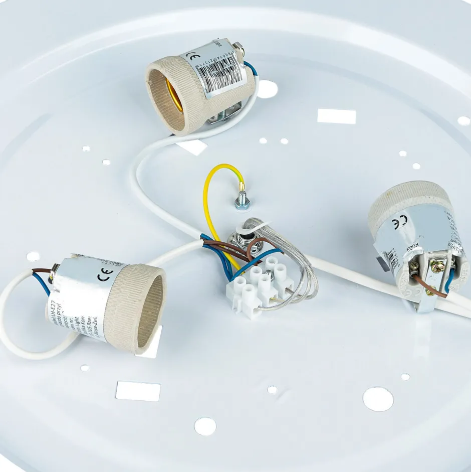 Lamkur Lampe Esstisch Hängelampe Holz rustikal 3xW27 rund< Hängelampen|Esszimmer Lampen