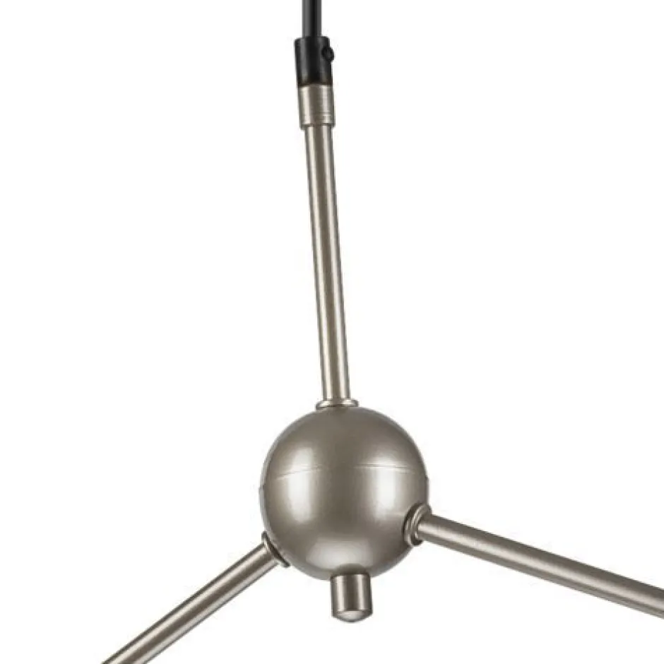 Lamkur Lampe Wohnzimmer Hängelampe Edelstahl Metall< Hängelampen|Esszimmer Lampen