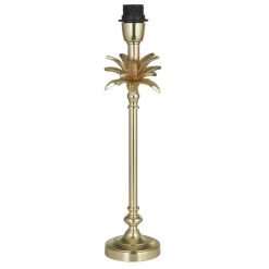 Searchlight Lampenfuß für Tischlampe E27 H: 45 cm Ø 11 cm in Messing< Lampengestelle