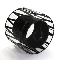 Easylight Lampenschirm für Tischleuchten E27 Ø18cm Schwarz MINA< Lampenschirme