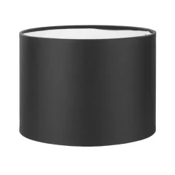 TK Lighting Lampenschirm für Tischleuchte E27 rund Ø20cm Schwarz< Lampenschirme